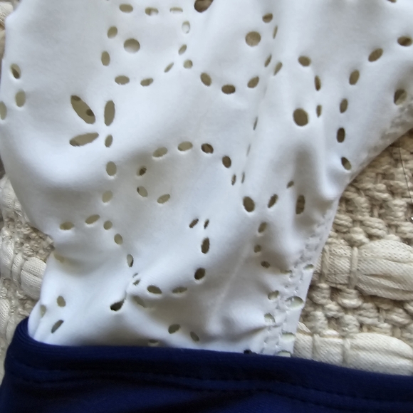 Lord & Taylor: Design Lab cut-out one-peice with eyelet top - Picture 7 of 15